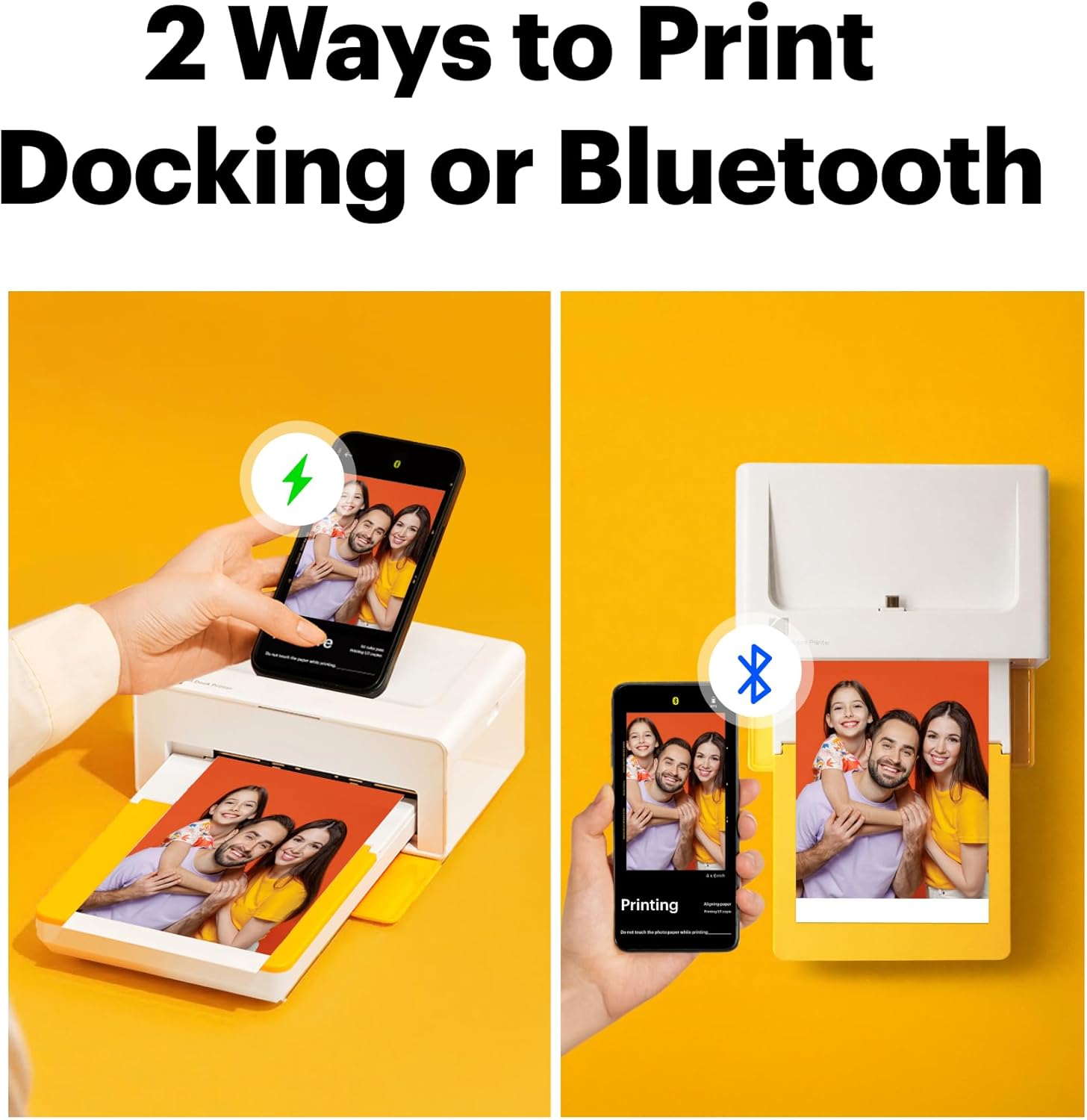 Detalle 2 de KODAK Dock Plus 4PASS instant photo printer 10×15 cm
