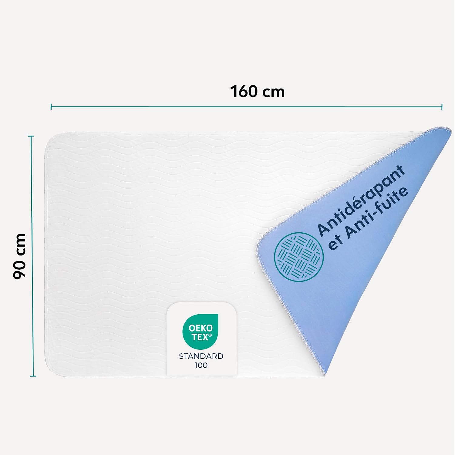 Thumbnail 3 de Dreamzie Protege Matelas 90x160 cm protection imperméable