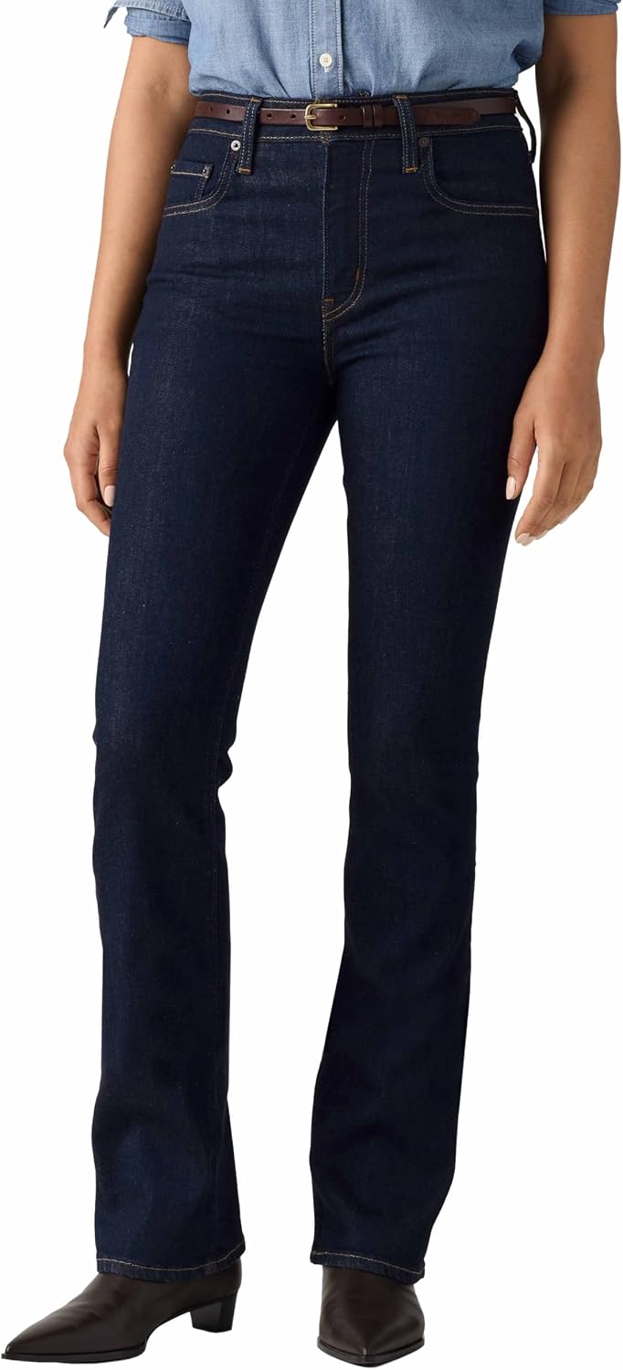 Detalle de Levi's 725 High Rise Bootcut – damskie jeansy z wysokim stanem i elastycznego denimu
