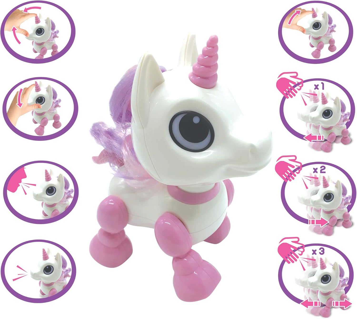 Detalle 2 de LEXiBOOK Power Unicorn Mini robot with lights