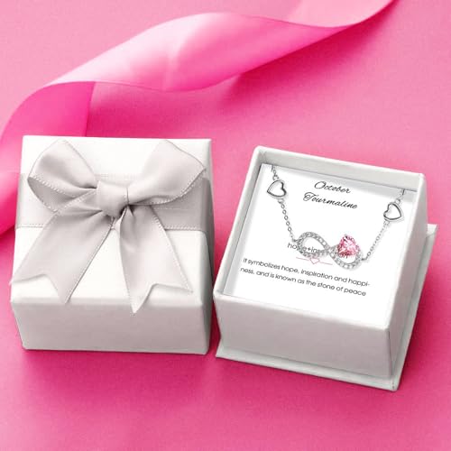 Thumbnail 3 de Qings Infinito Corazón pulsera turmalina 18+5 cm