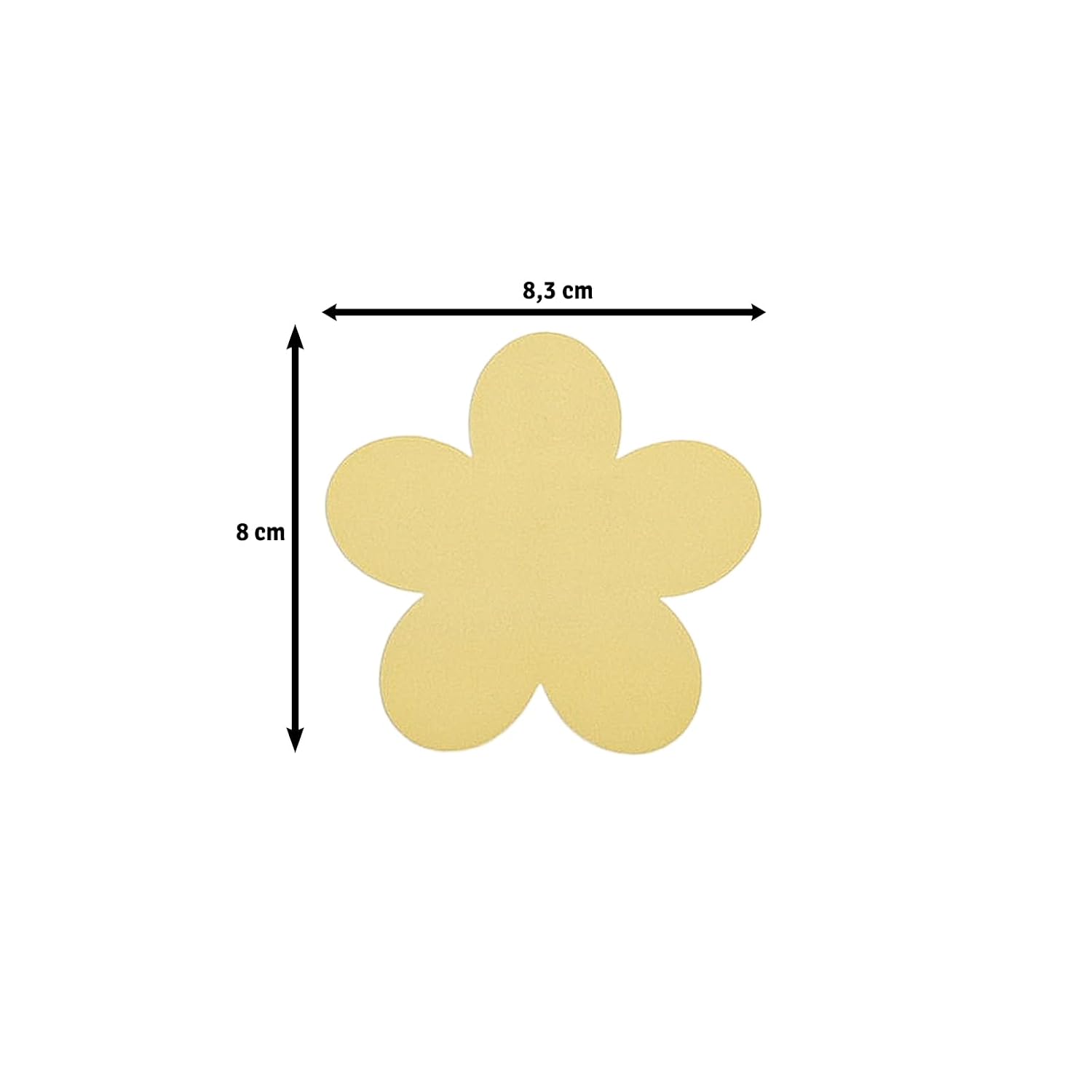 Detalle de Vaessen Creative Super Flower motiefpons 8,9 cm voor papier tot 160 g/m²