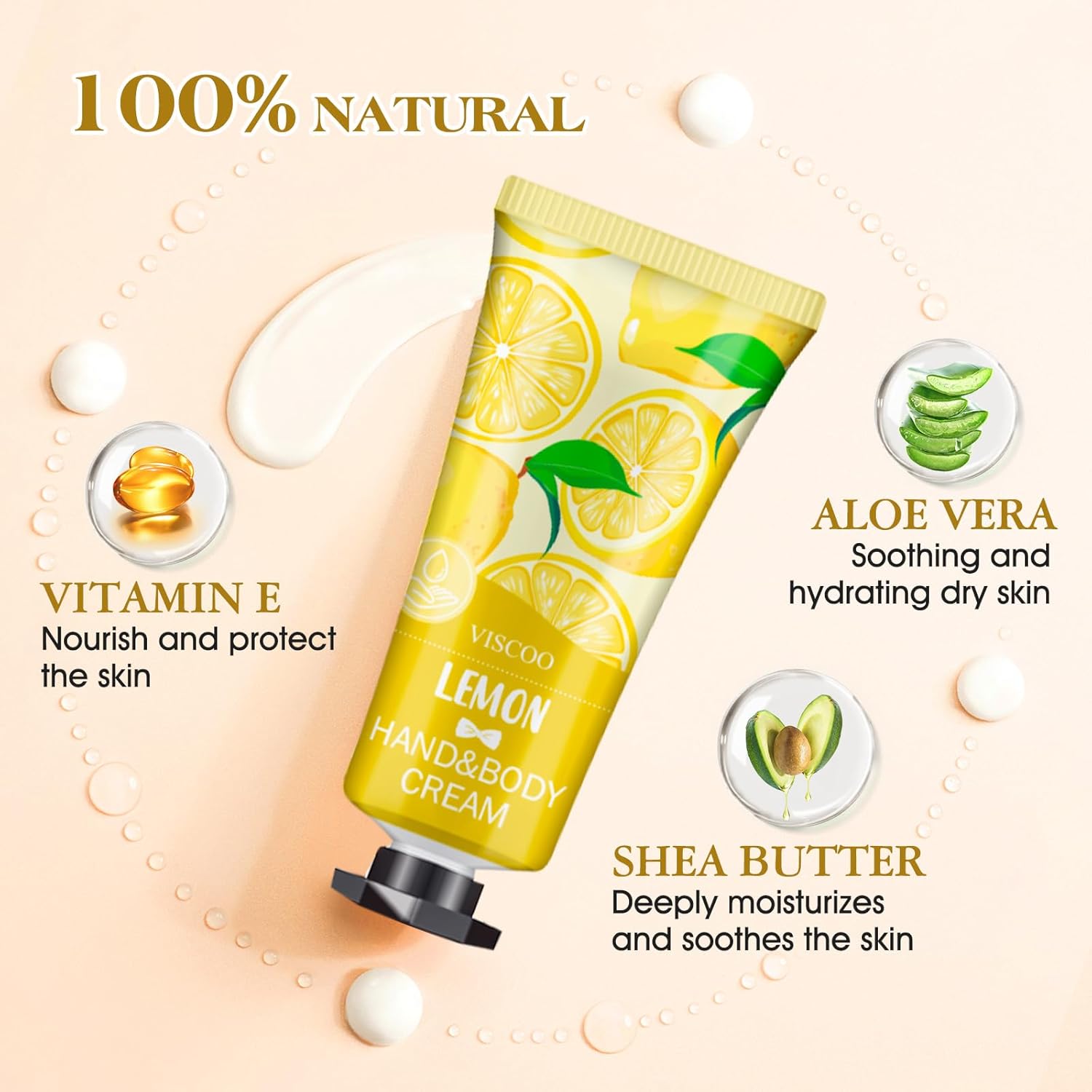 Thumbnail 1 de VISCOO 252-Pack Mini Hand Cream Gift Set (Rose, Lavender & More Scents)