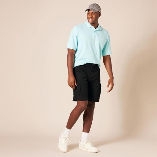 Thumbnail 7 de Amazon Essentials Pantalones Cortos Cargo de Corte Clásico para Hombre (25 cm) en Negro, 40W