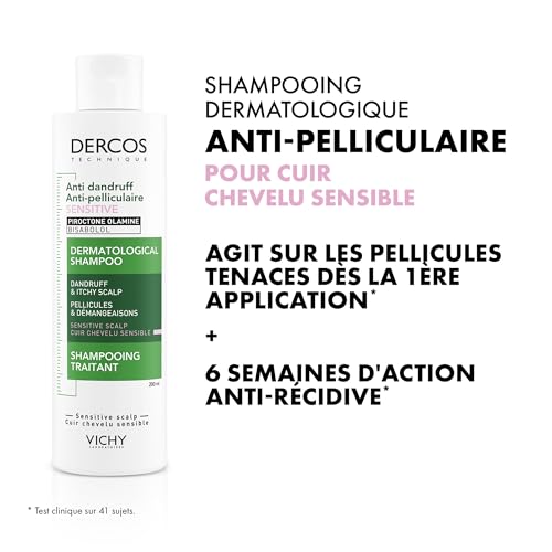 Thumbnail 1 de Dercos Shampooing Antipelliculaire Cuir Chevelu Sensible Sans Sulfate par VICHY