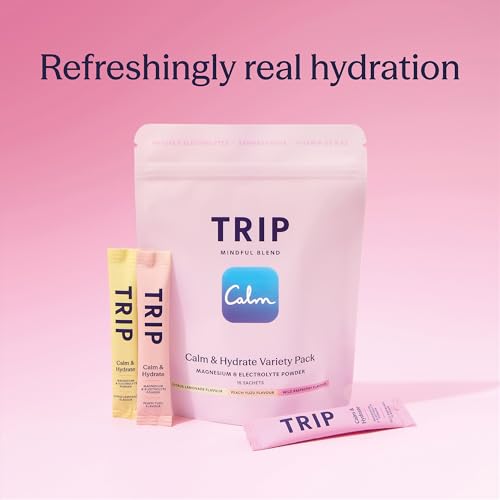Thumbnail 9 de TRIP Calm Electrolyte Magnesium Powder Variety Pack (15 Sachets)