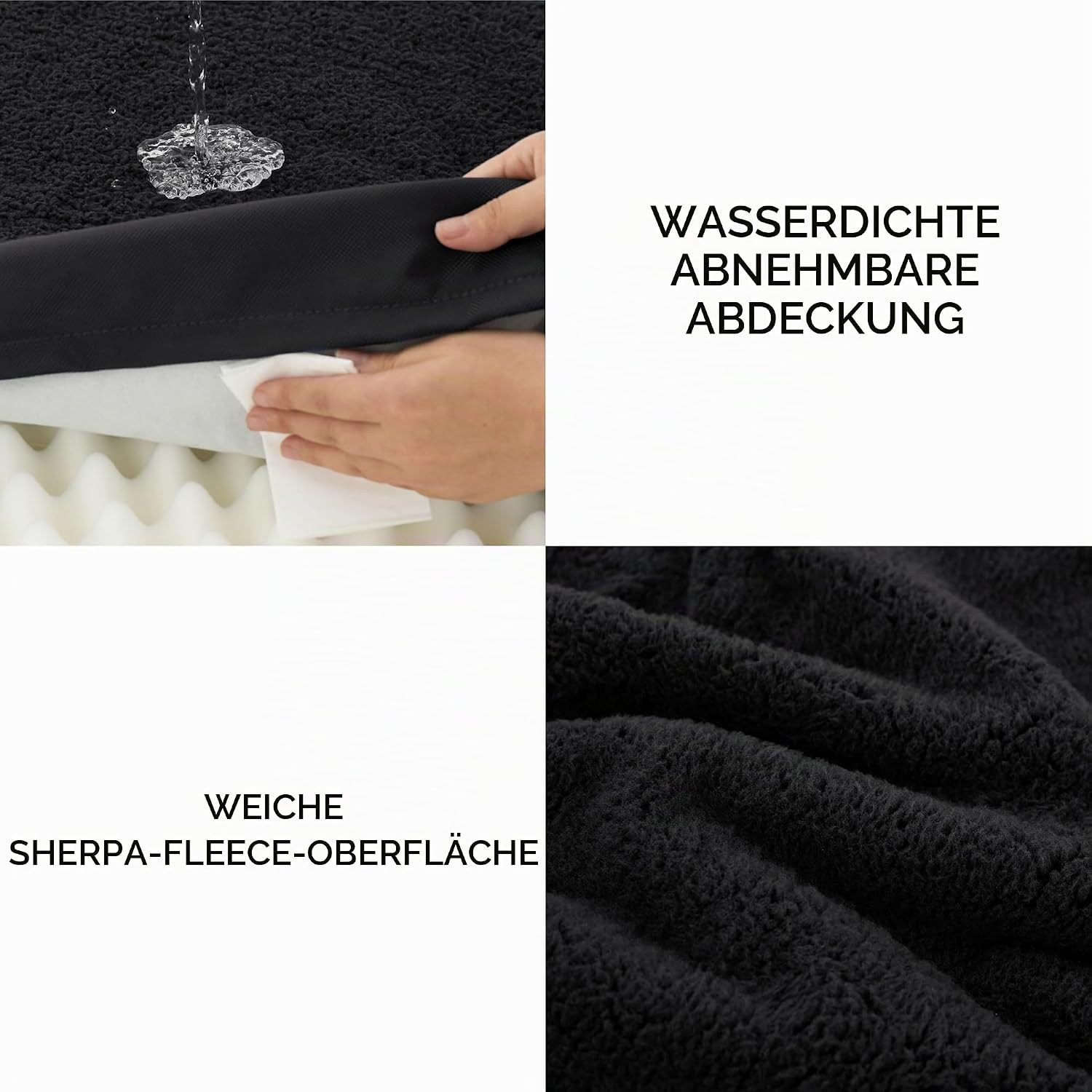 Thumbnail 4 de BEDSURE orthopädisches Hundebett 112x81x7.6cm