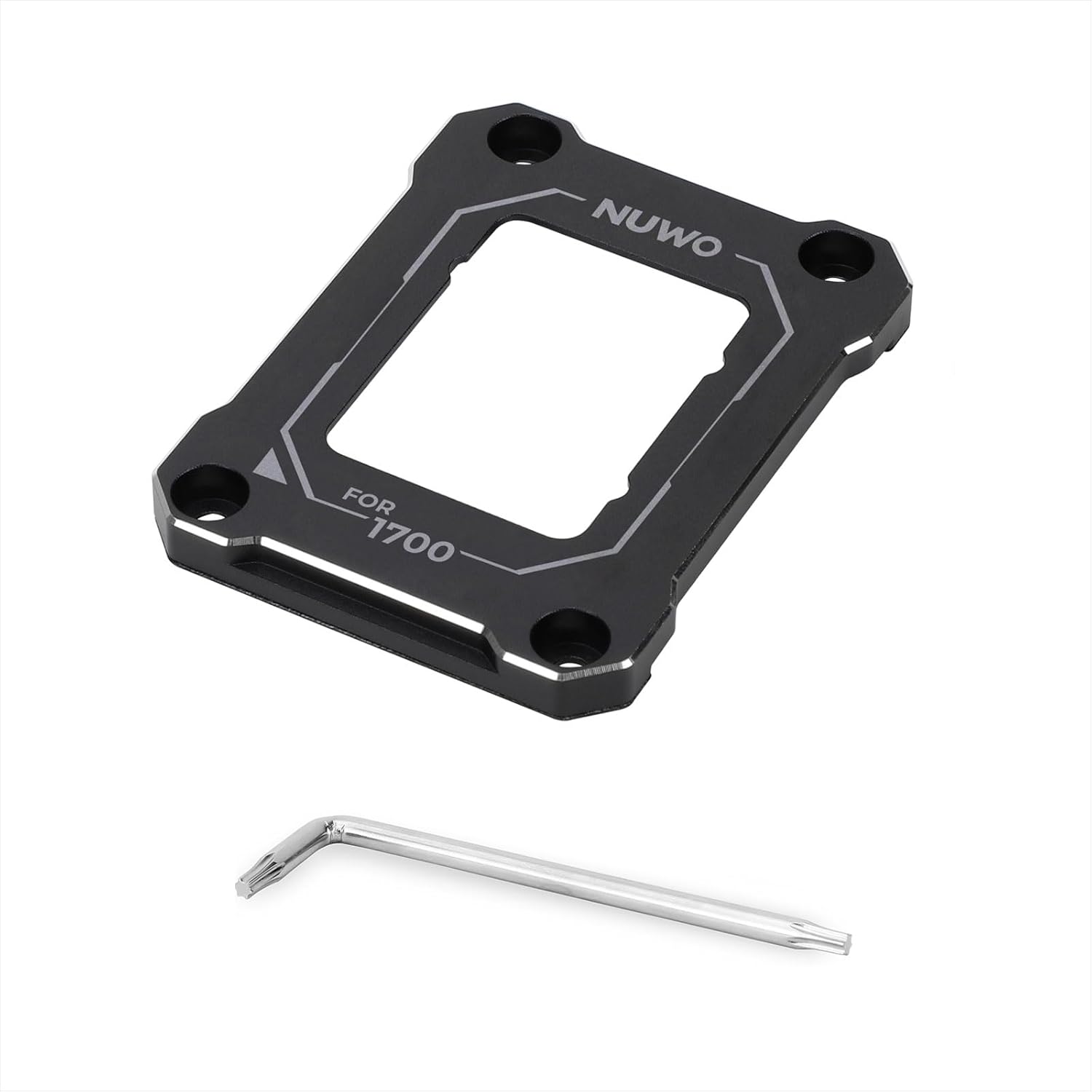 Thumbnail 6 de Supporto Secure Frame anti-piegatura FRCPUAM5 per CPU AMD AM5, telaio di fissaggio in nero con viti