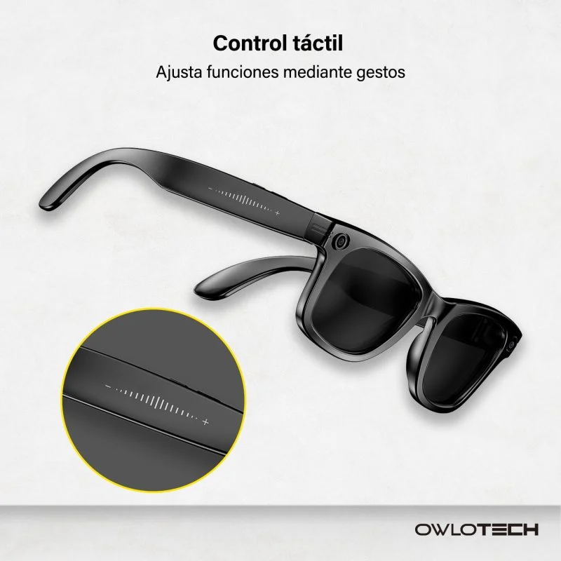 Thumbnail 1 de Owlotech Lens AI Gafas Inteligentes Lens AI OW-SGL-LENS-B 32 MP, Negro