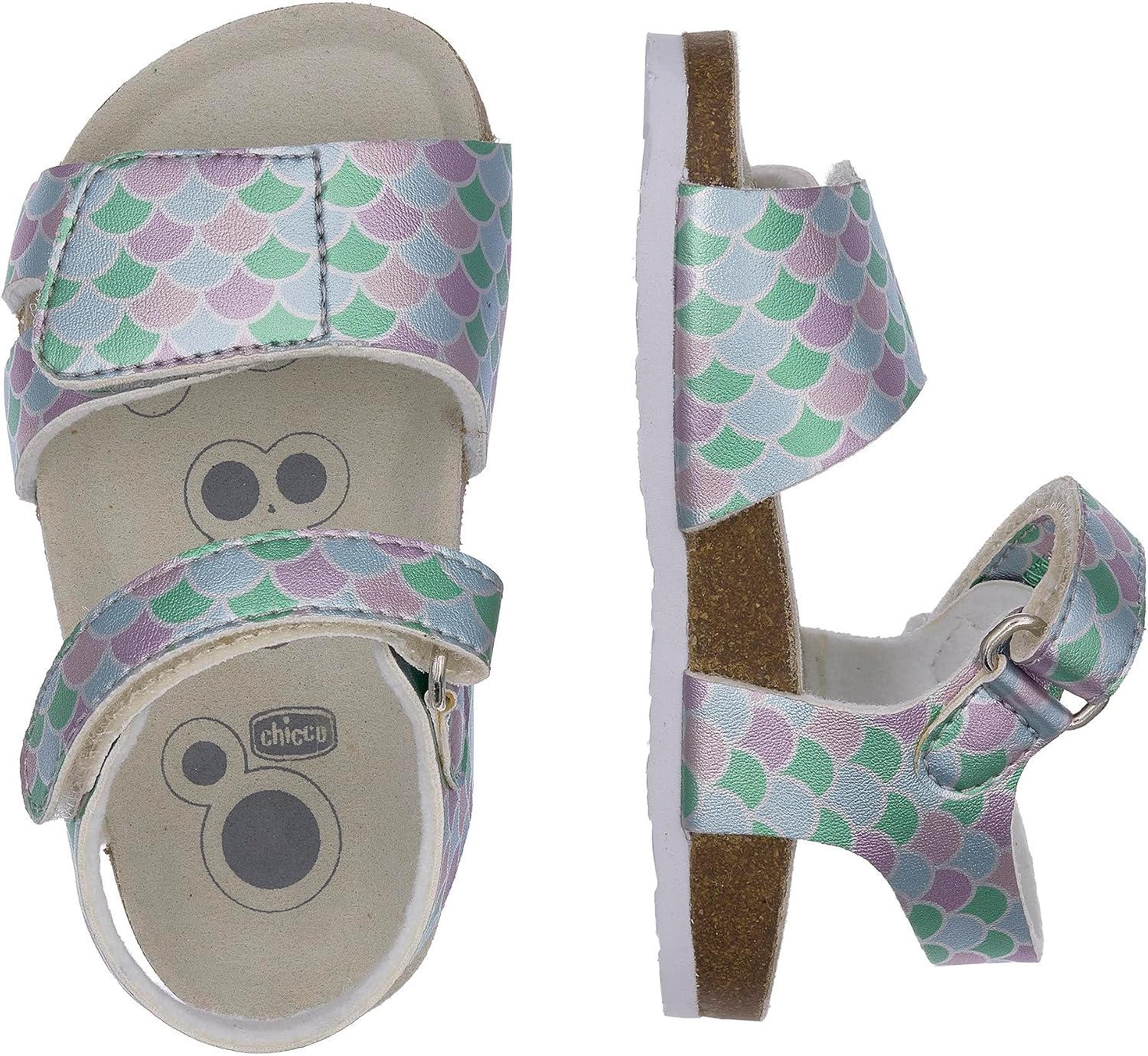 Detalle de Chicco Sandali Bambine con Chiusura a Doppio Strappo 261 – Sandali comodi e versatili per bambine