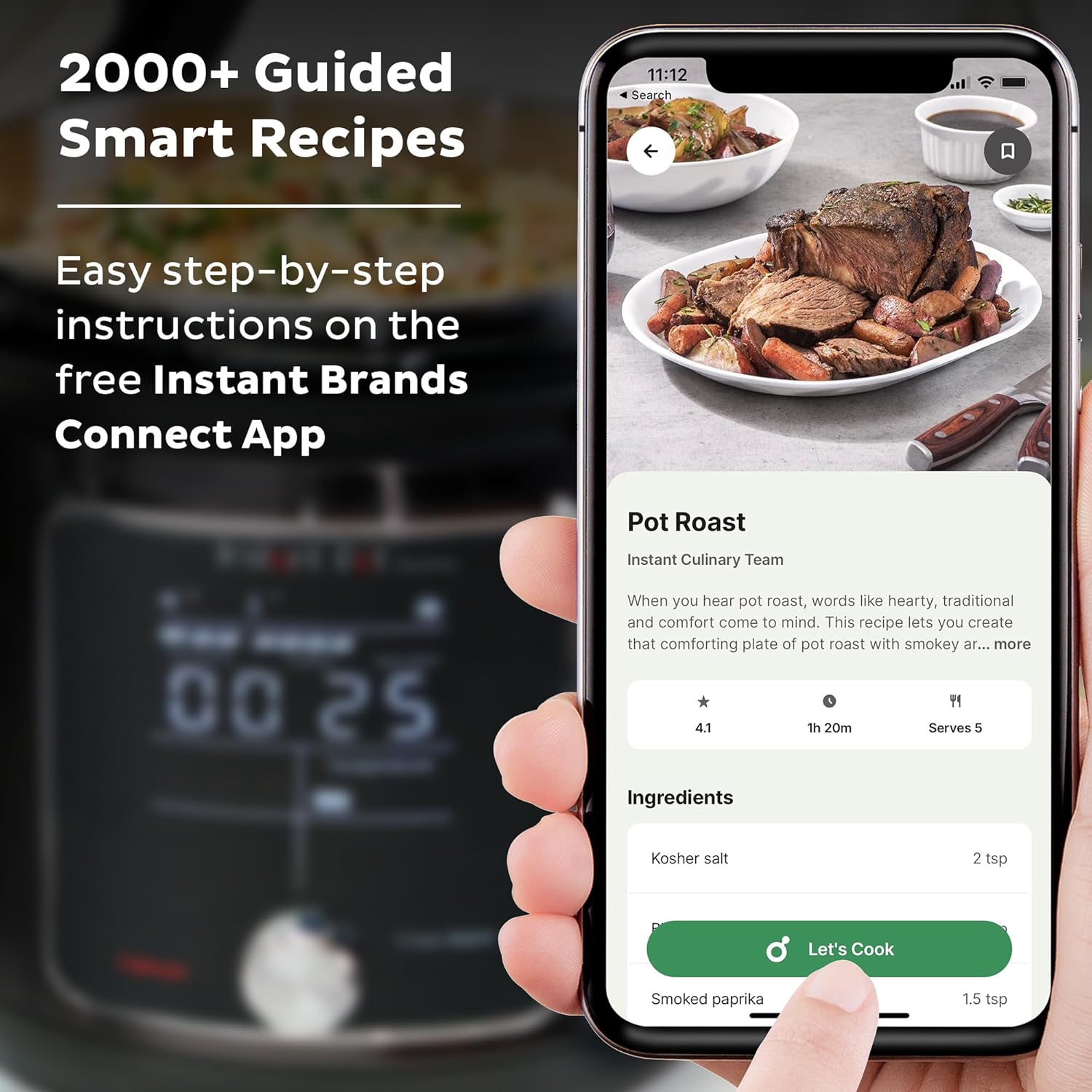 Thumbnail 3 de Instant Pot Pro Plus Wi-Fi Smart 10-in-1 (6 Quart) — Pressure Cooker, Slow Cooker & More