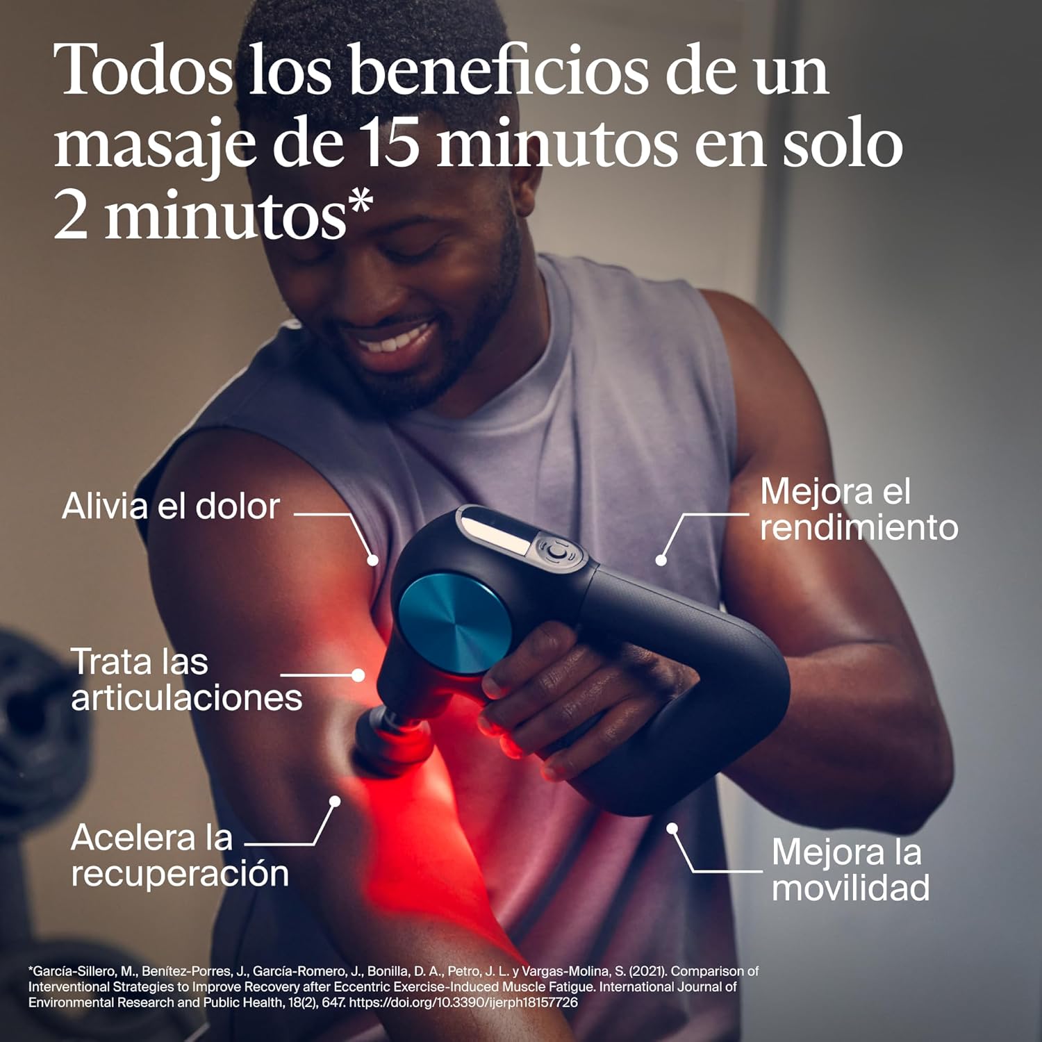 Thumbnail 1 de Theragun Pro pistola de masaje de percusión