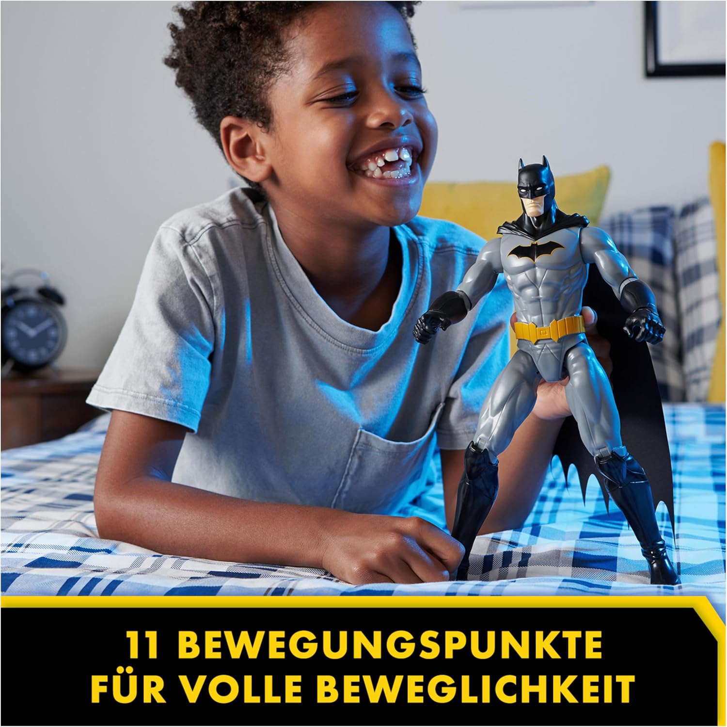 Thumbnail 2 de DC Comics Batman S1 Actionfigur (30 cm), voll beweglich mit 11 Gelenkpunkten