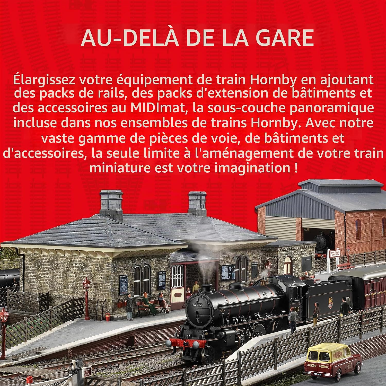 Thumbnail 6 de Hornby TT:120 TT8009 rechterwissel, code 80, 166 x 640 mm