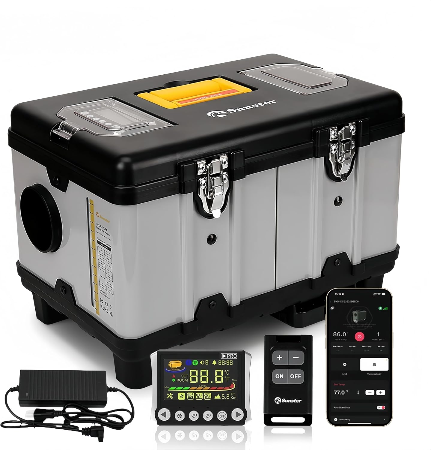 Detalle de Sunster 8KW Diesel Standheizung 6L Tank đźšš