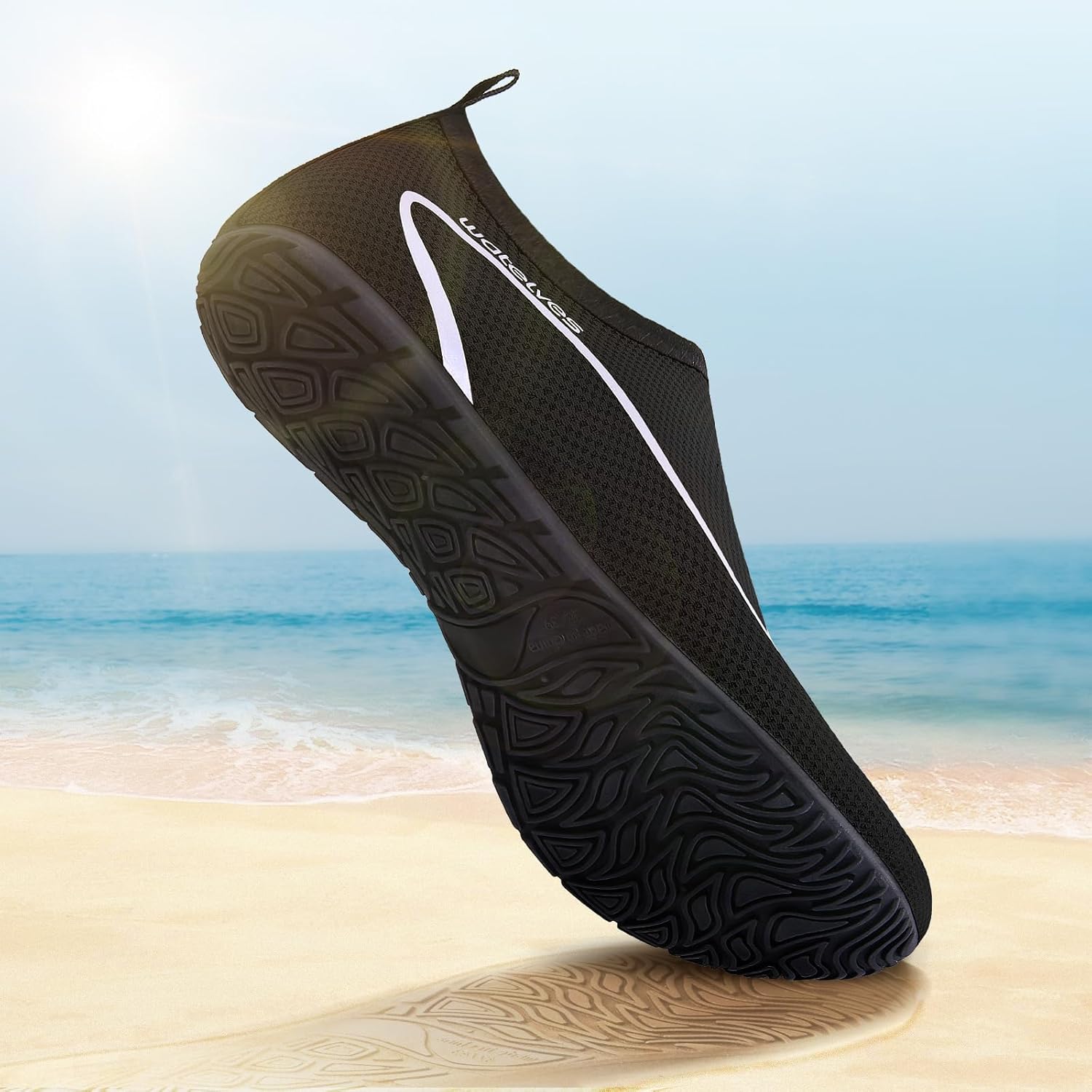 Detalle 2 de WateLves Wasserschuhe Unisex – Schnelltrocknende Surfschuhe 34–47 EU