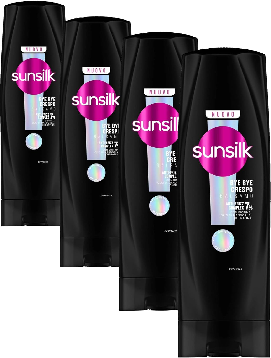 Detalle de Sunsilk Balsamo Bye Bye Crespo – Confezione 4 x 200 ml