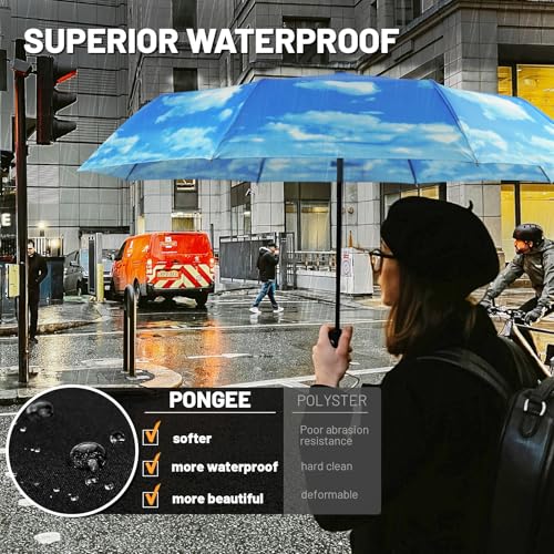 Thumbnail 5 de SY COMPACT Travel Umbrella Windproof Automatic Unbreakable UV Protection