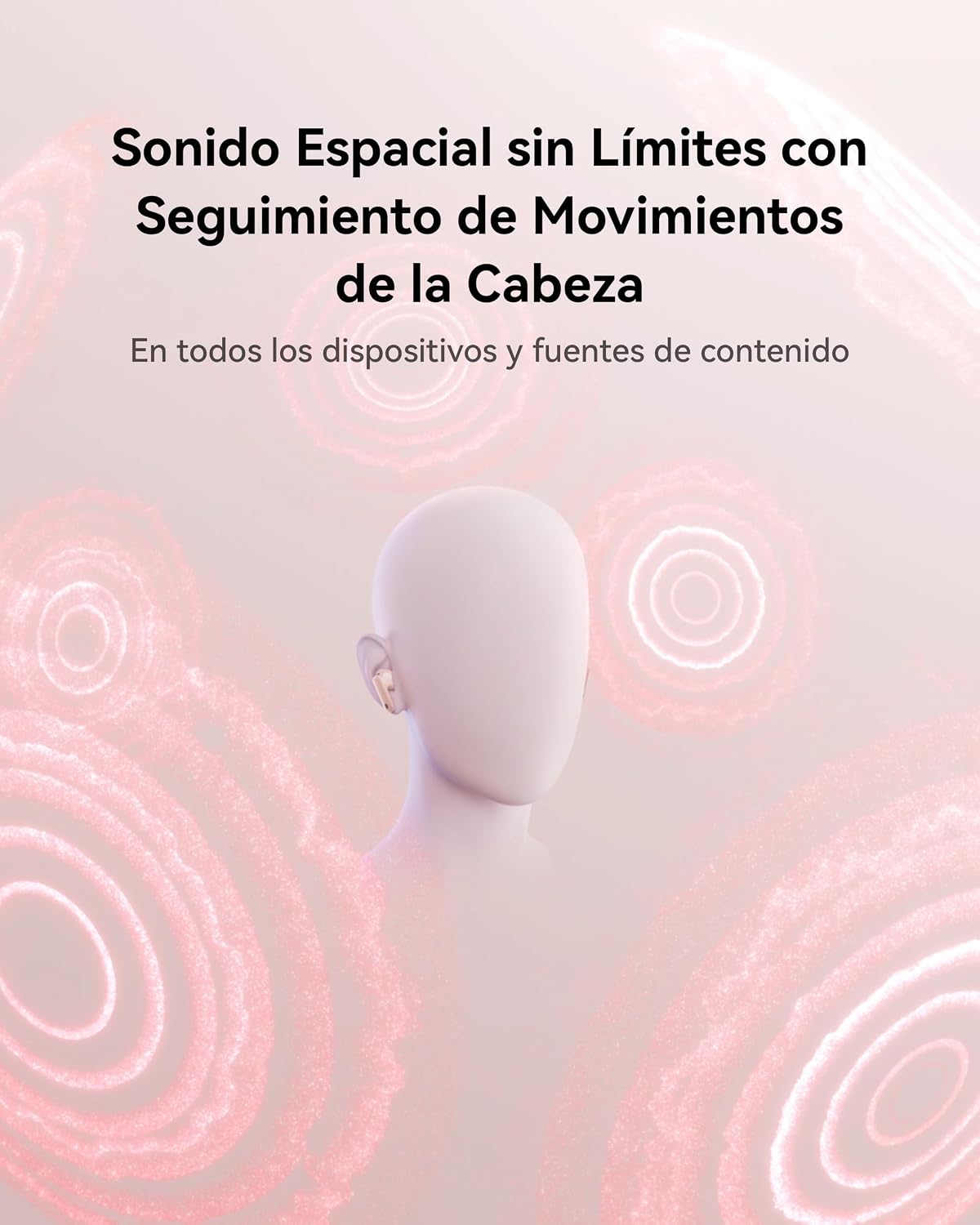 Thumbnail 2 de HUAWEI Freebuds 7i auriculares Bluetooth Rosa