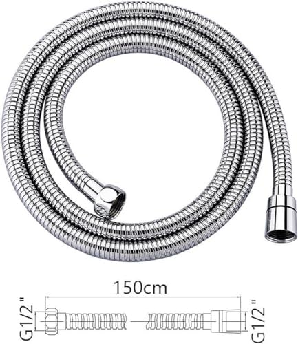 Detalle de GRIFEMA COMPLENTO-G851F: flessibile doccia in acciaio inox 150 cm, anti-torsione, resistente e facile da installare