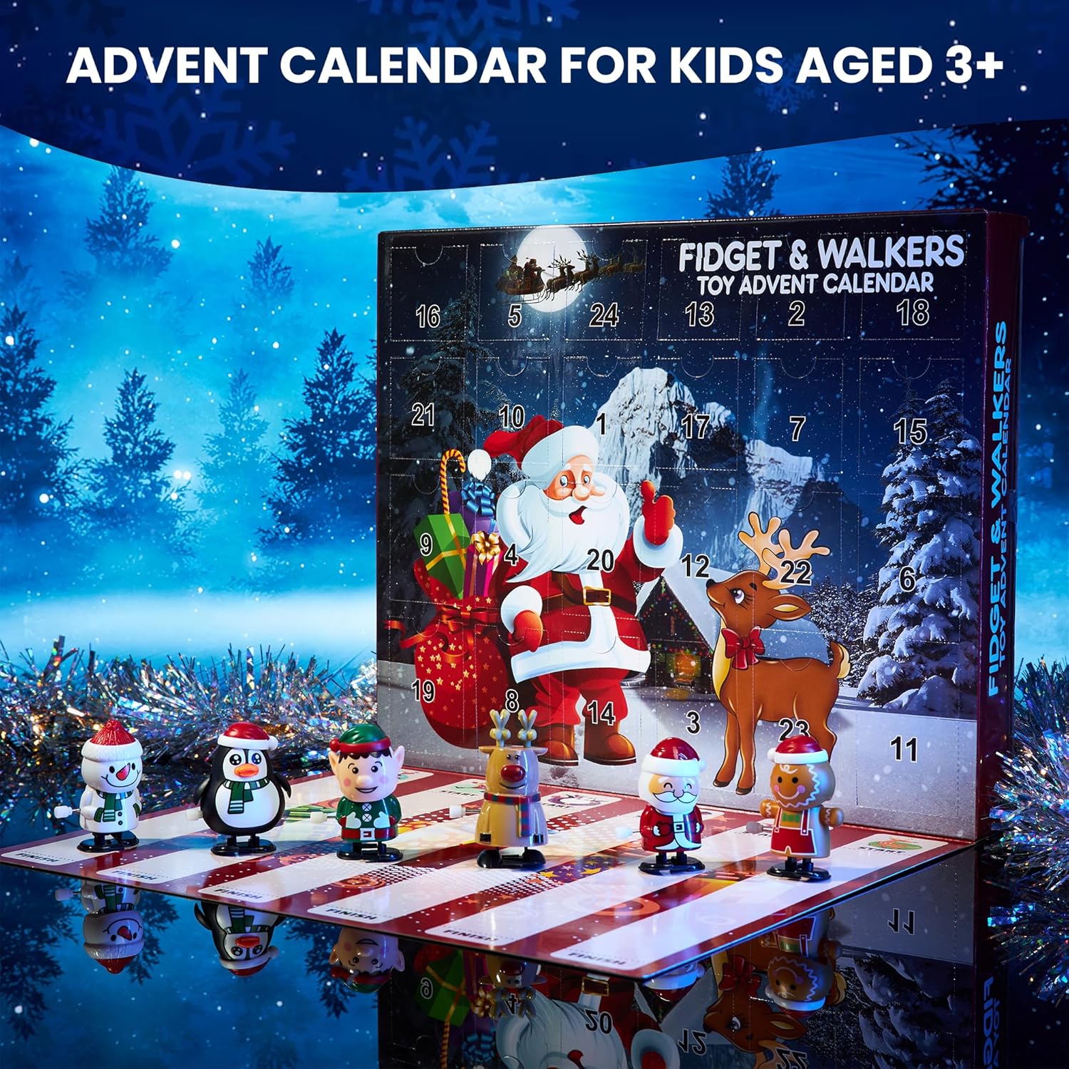 Thumbnail 2 de KreativeKraft Calendario Adviento 2024 🎄 - 24 Juguetes Divertidos