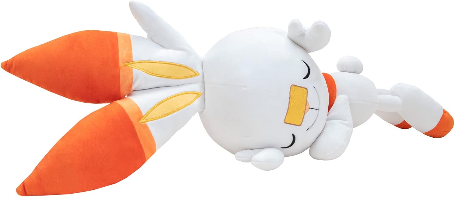Thumbnail 1 de Pokémon Scorbunny Sleeping Plush 18 inch