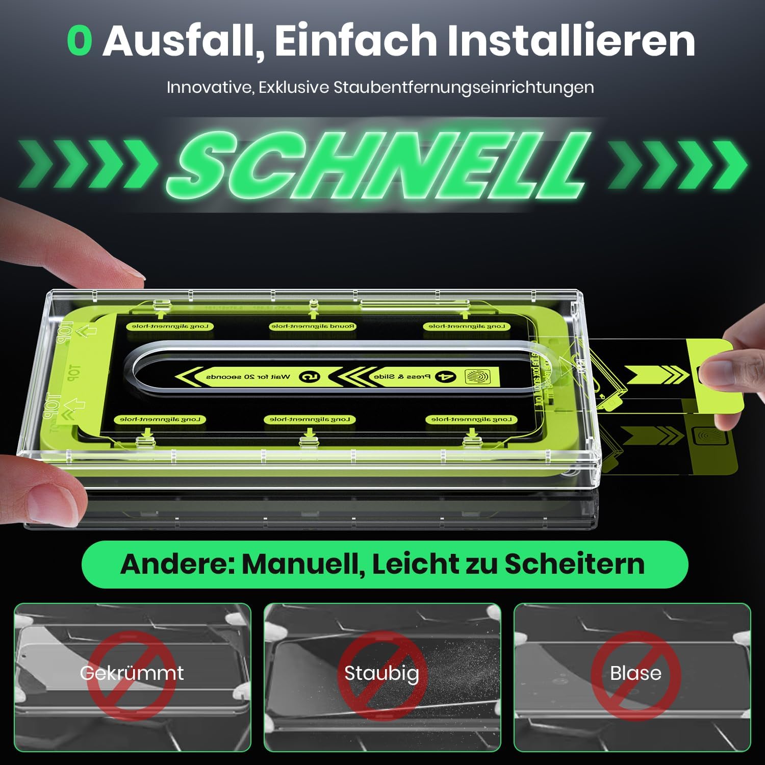 Thumbnail 2 de WSKEN Galaxy S26 Ultra Privacy Schutzfolie