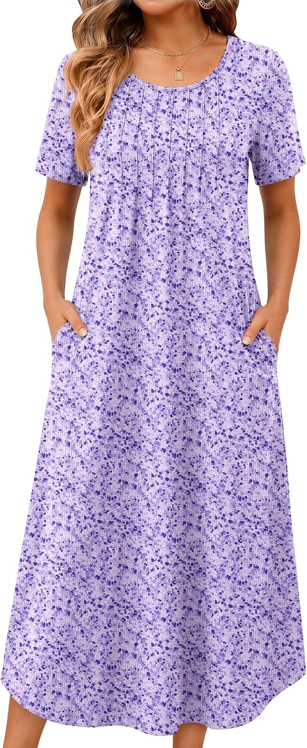 Detalle de Ekouaer Cotton Nightgown