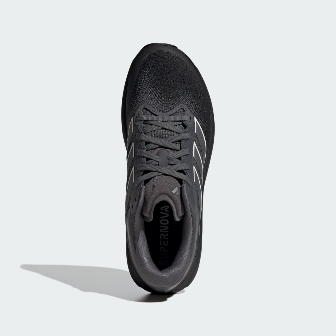 Detalle 2 de Adidas Supernova Rise 3: zapatilla de running en negro para entrenos diarios
