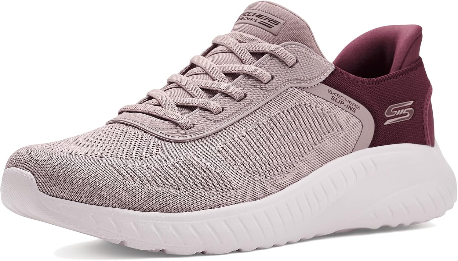 Detalle 2 de Skechers Damen Bobs Squad Chaos Current Muse Slip-In Sneaker