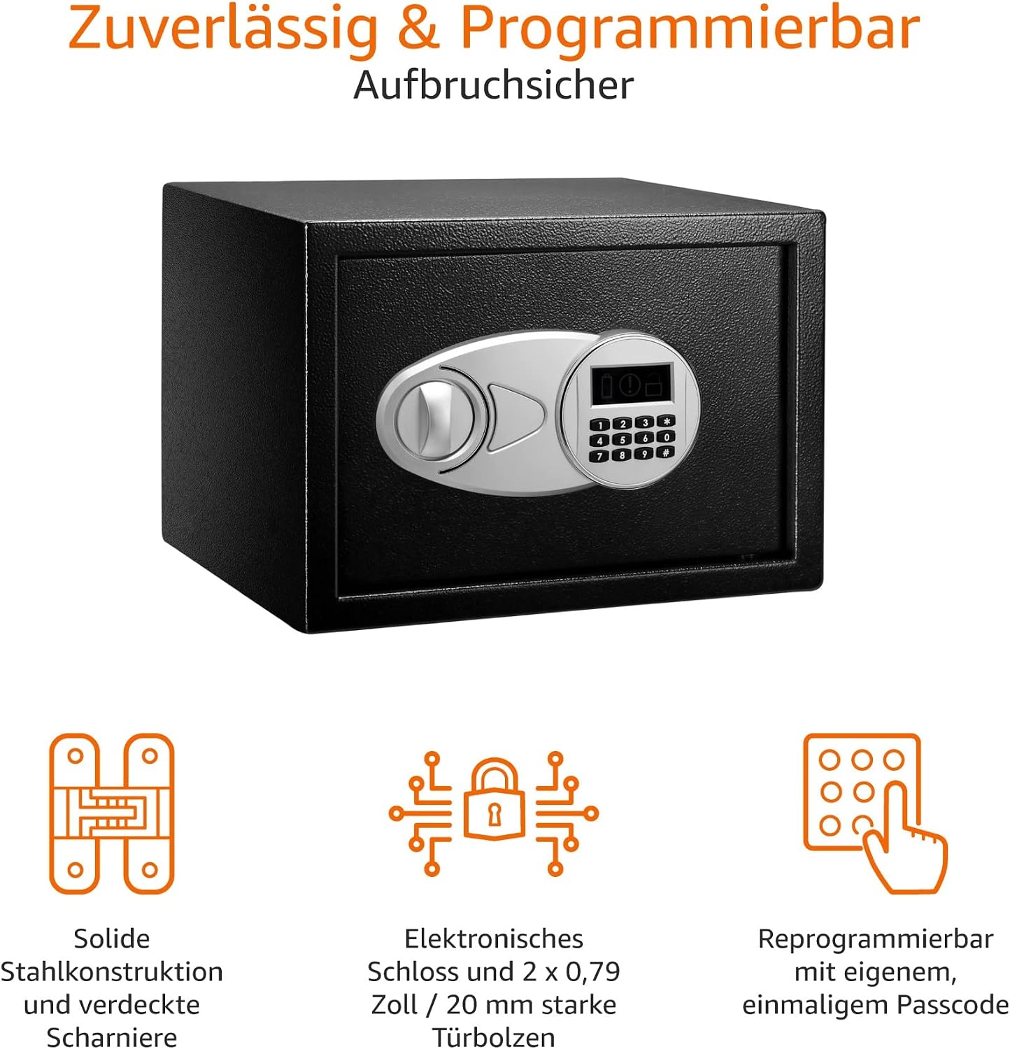 Detalle de Amazon Basics Tresor 14 l 🗄