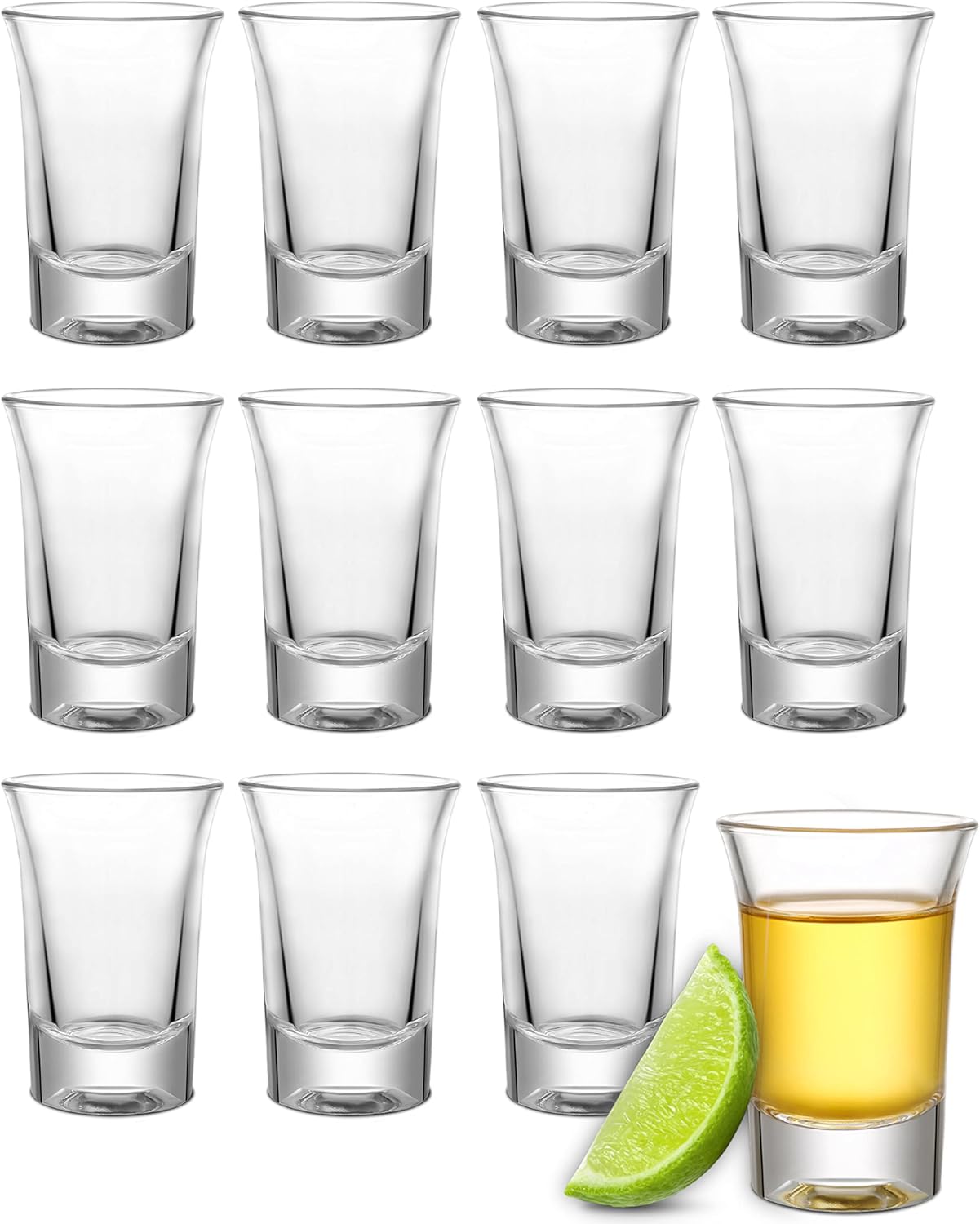 Praknu 12 verres à shot 4 cl