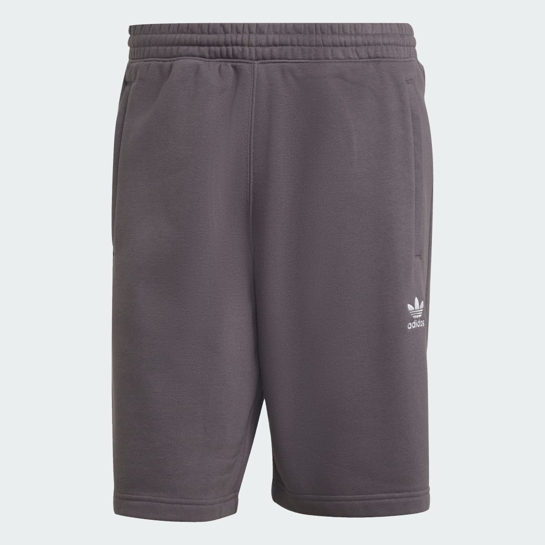 Thumbnail 3 de Adidas Pantalón corto Essentials Trefoil Gris: comodidad diaria con sello Trefoil