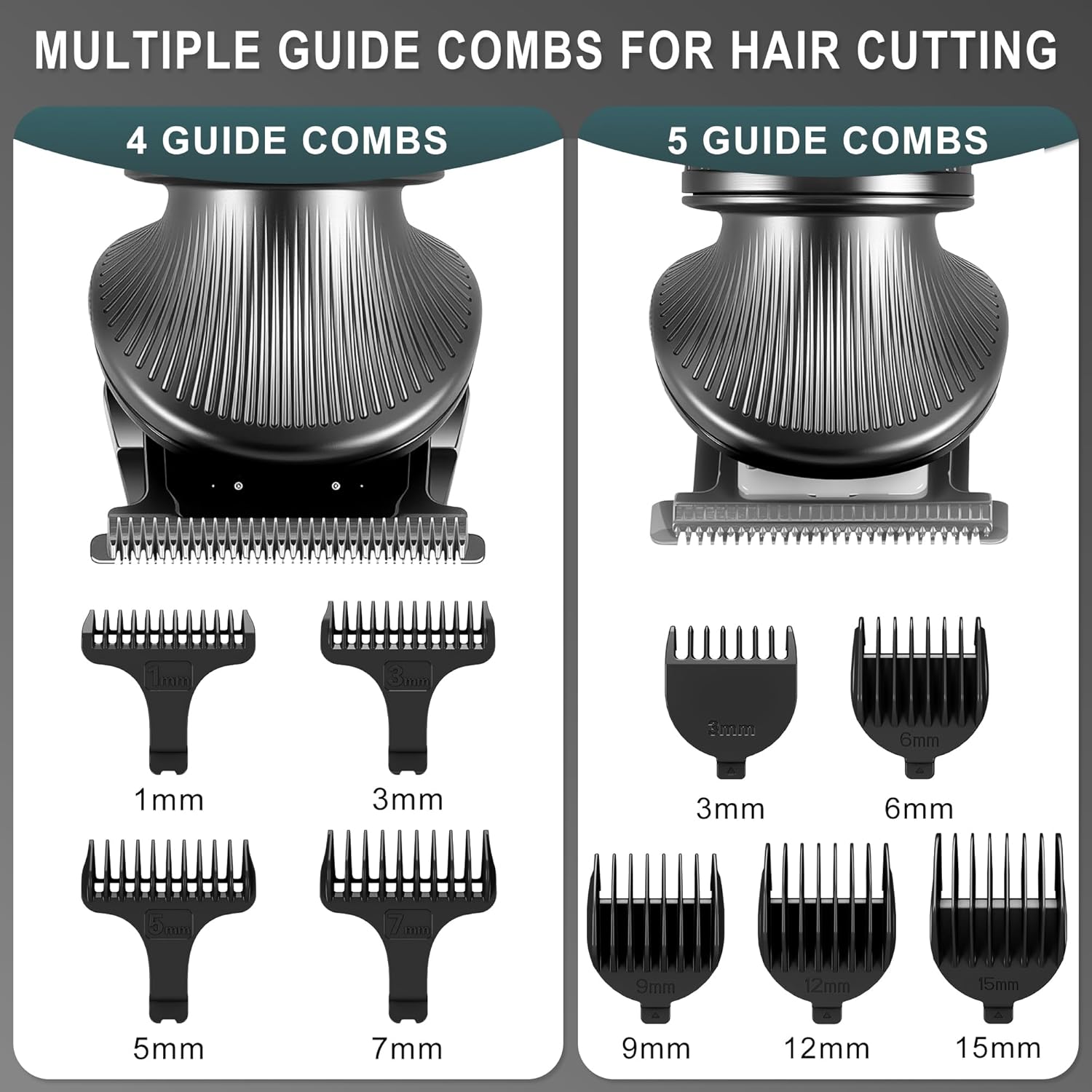 Thumbnail 2 de Surker Men’s 7-in-1 Professional Grooming Kit (T-Blade Trimmer) – Cordless, USB Rechargeable