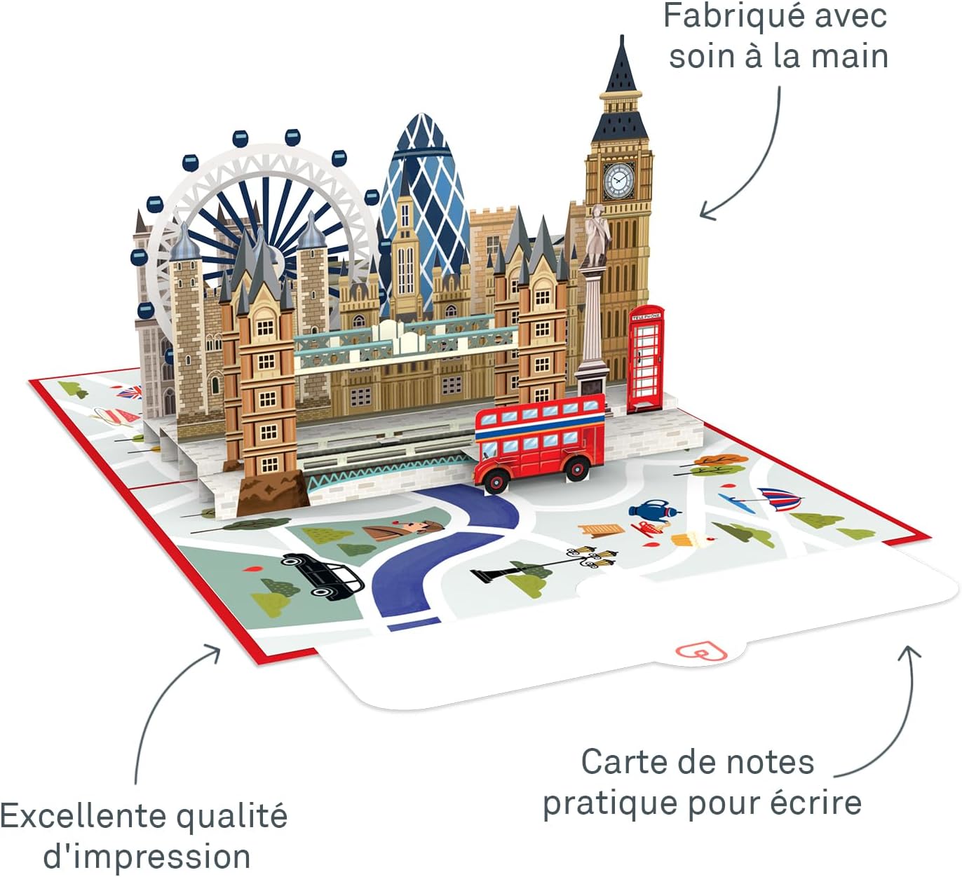 Thumbnail 1 de papercrush Carte pop-up Londres – Carte anniversaire 3D