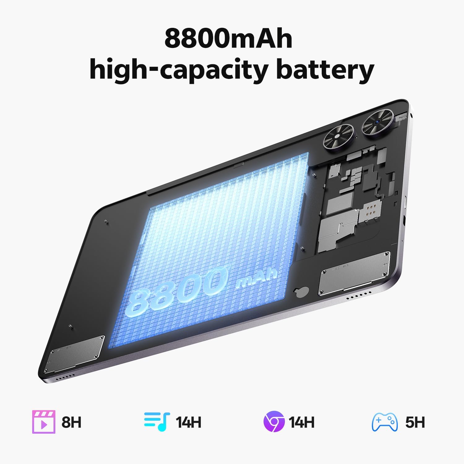 Thumbnail 6 de SVITOO Android 16 Tablet with Gemini AI (11 Inch, 20GB RAM, 128GB ROM)
