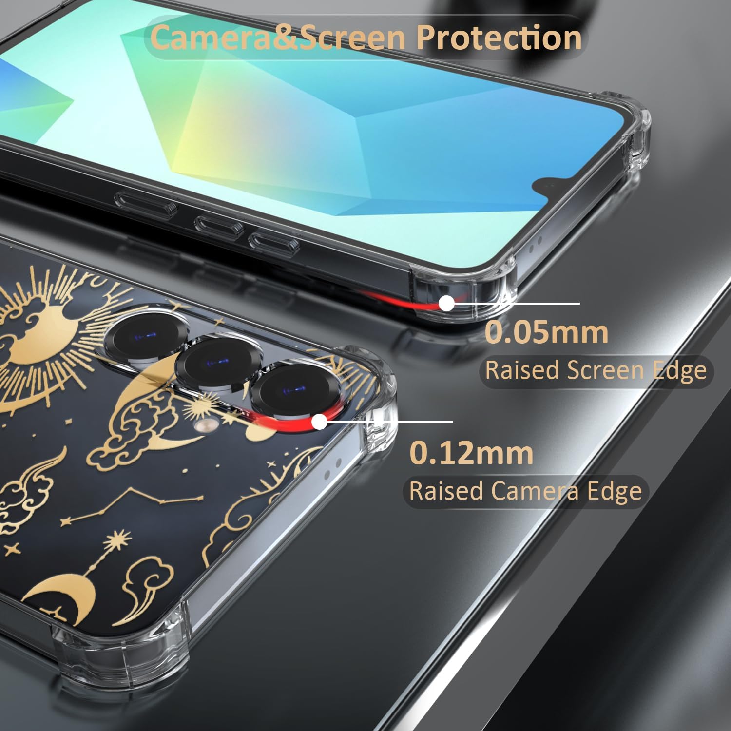Detalle 2 de CAROKI Clear Case Samsung A16 Shockproof