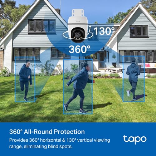 Thumbnail 6 de Tapo C500: Cámara de Vigilancia Exterior 360° 1080p con Detección de Movimiento y Audio Bidireccional