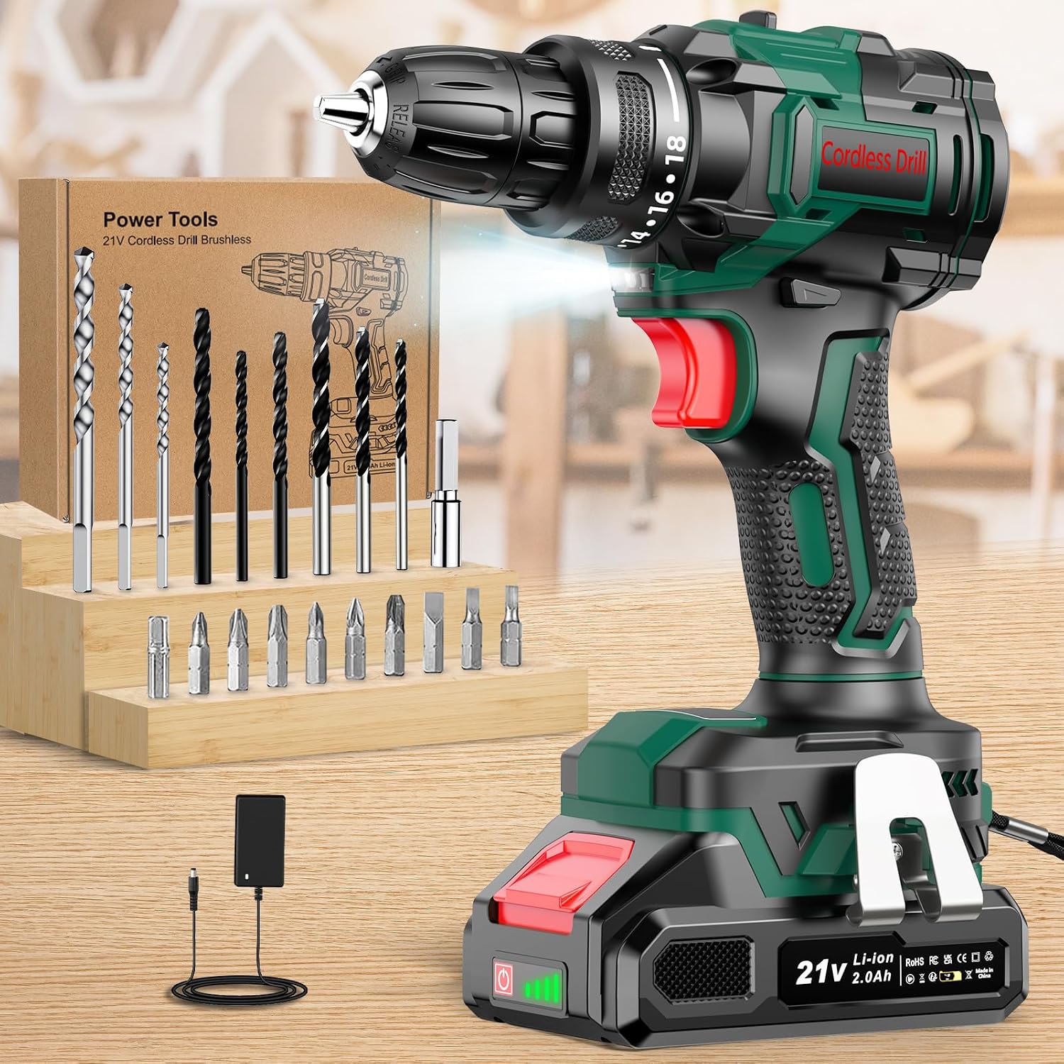 CEEIGOO Cordless Brushless Drill 21V: A Practical DIY Workhorse