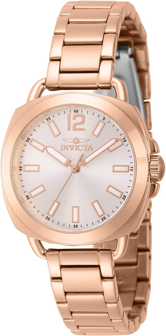 Thumbnail 4 de Invicta Wildflower 47326 : Montre femme en acier inoxydable, mouvement quartz 32 mm