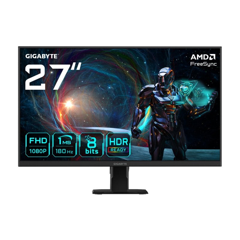 Detalle de Gigabyte GS27FA-EKR 27" LED IPS Full HD 180 Hz FreeSync