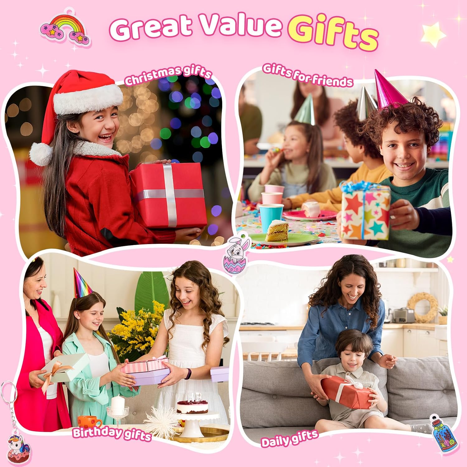 Thumbnail 5 de Funtopia Schrumpffolie-Set mit 201 Teilen – vorgeschnittene Motive, Blanko-Folien & Zubehör