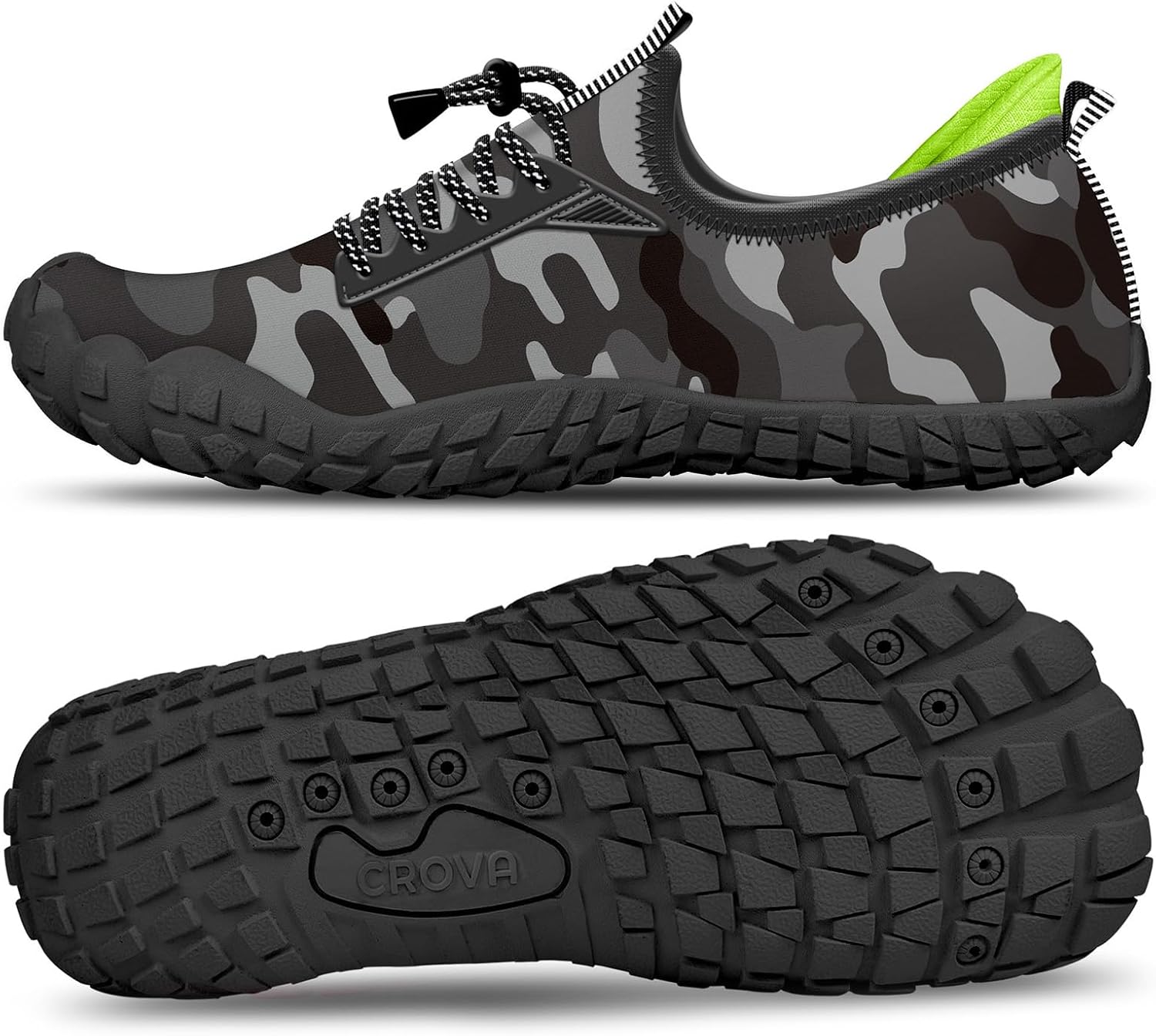 Detalle de Built-in Heel Grips Water Shoes for Kids: Cushioned Fit and Wide Toe Box for Safe, Playful Adventures