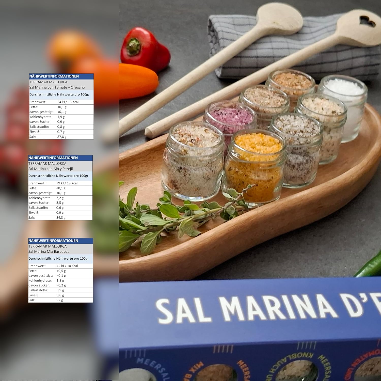 Thumbnail 5 de TERRAMAR MALLORCA Sal Marina Gourmet 8x25g