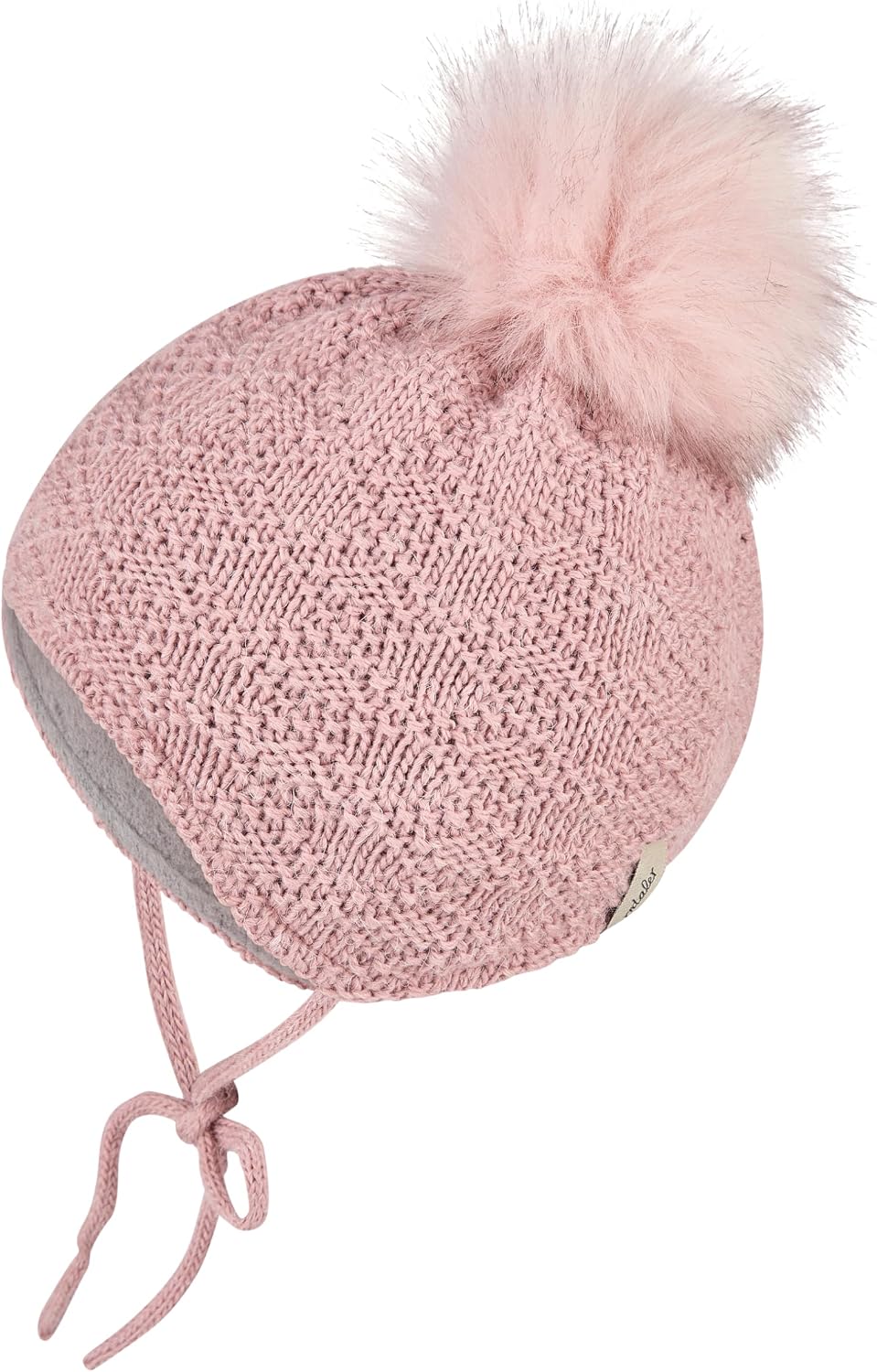 Thumbnail 2 de Sterntaler Strickmütze Mädchen Struktur 47 Beerenrosa