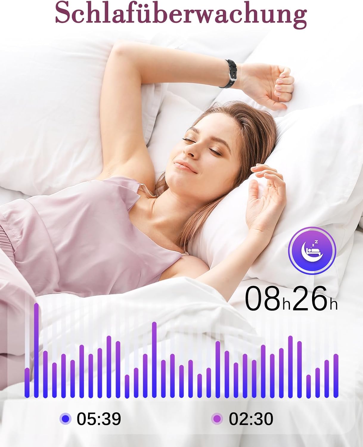 Thumbnail 3 de SHANG WING Smartwatch Damen Fitnessuhr mit SpO2