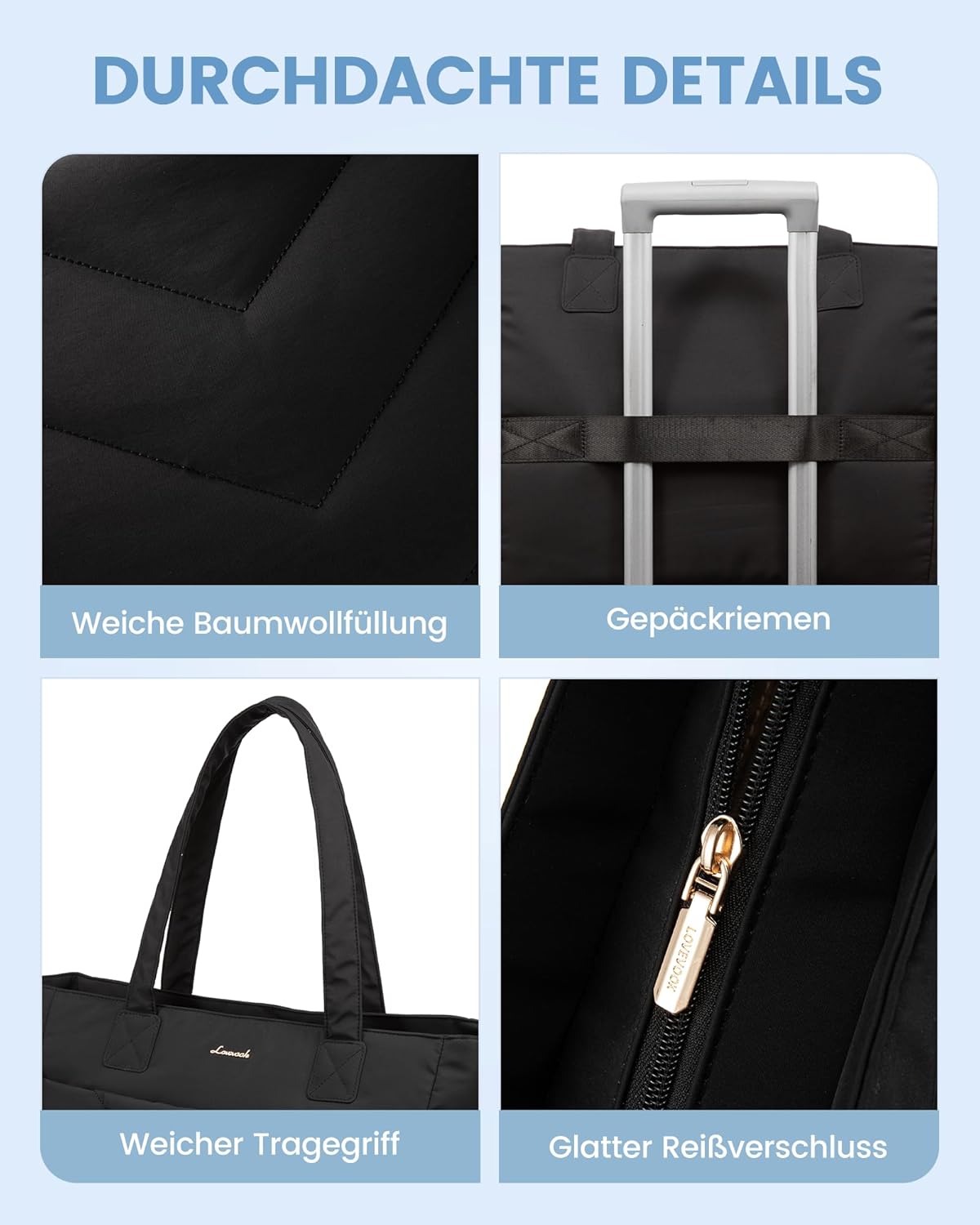 Thumbnail 6 de LOVEVOOK Laptoptasche 15,6 Zoll