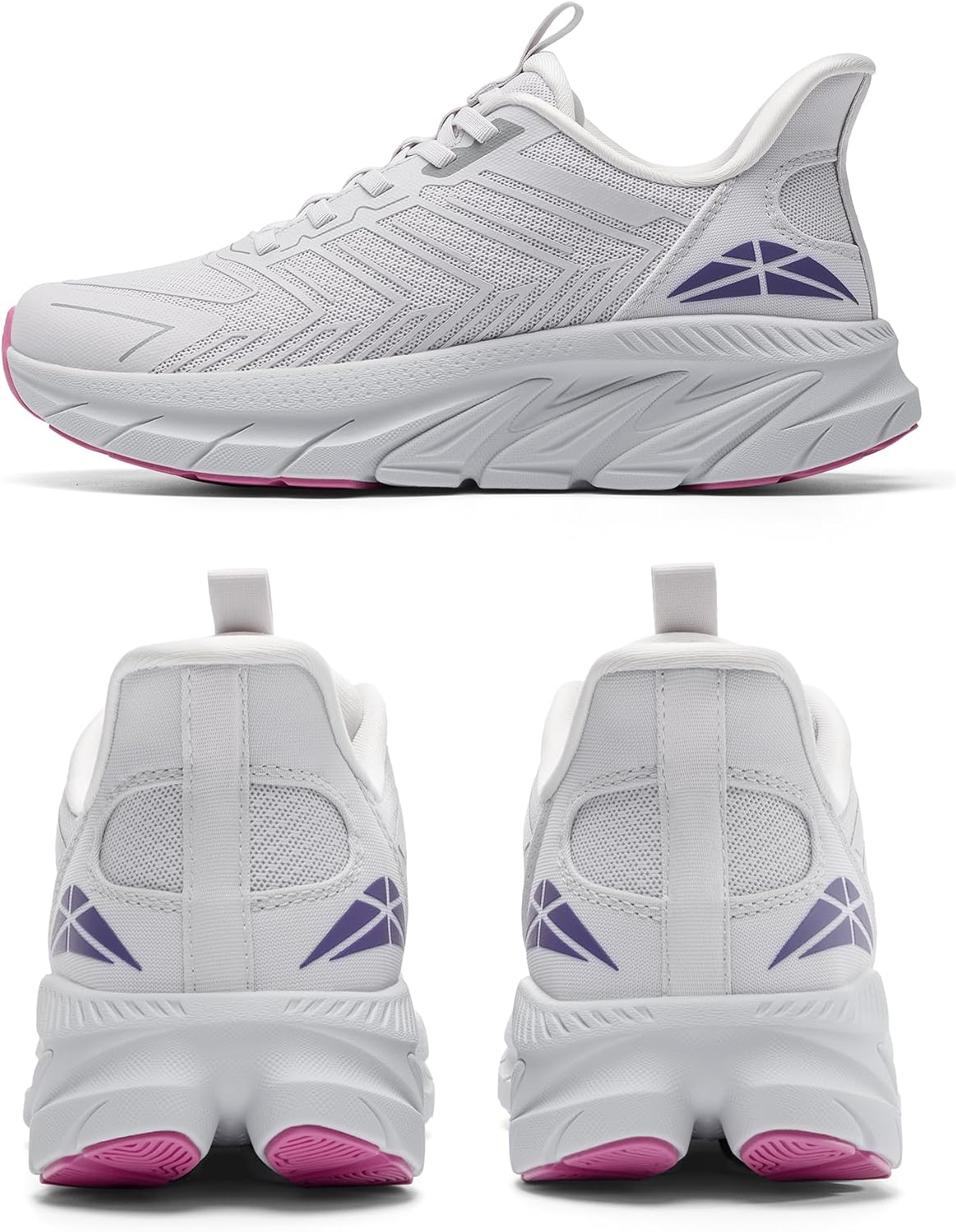 Thumbnail 6 de ALLSWIFIT Slip-On Athletic Sneakers for Women: Breathable, Non-Slip Training & Walking Shoes