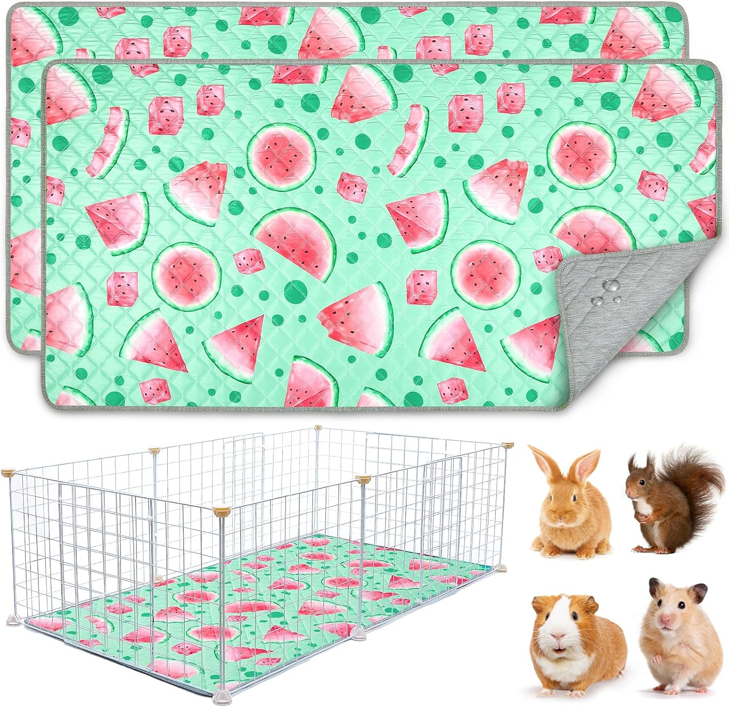 Detalle de BeBeJoJo Guinea Pig Cage Liner 2 Pack