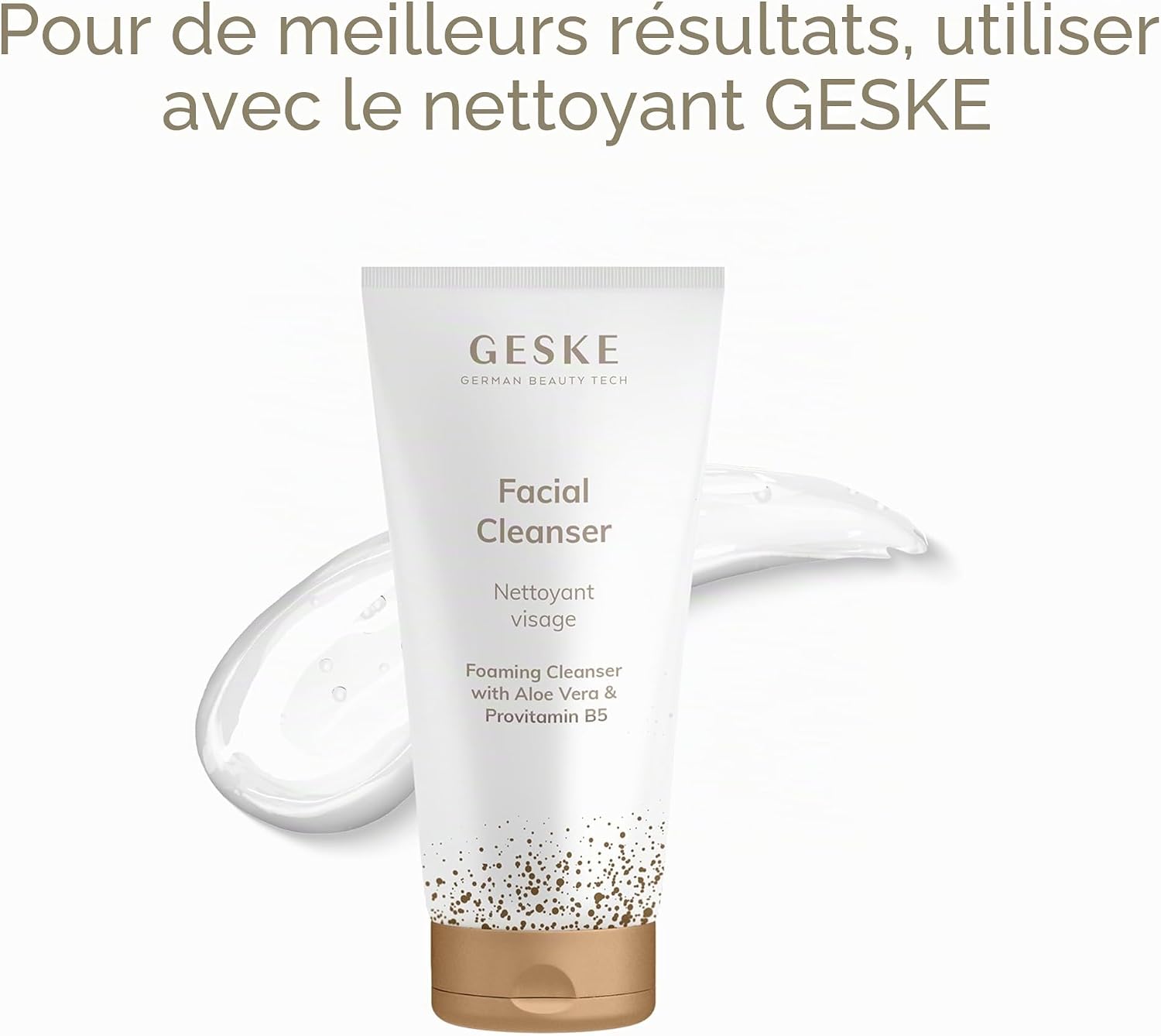 Thumbnail 4 de GESKE Brosse faciale thermique sonique SmartAppGuided 6 en 1 – Nettoyage, chauffe et massage